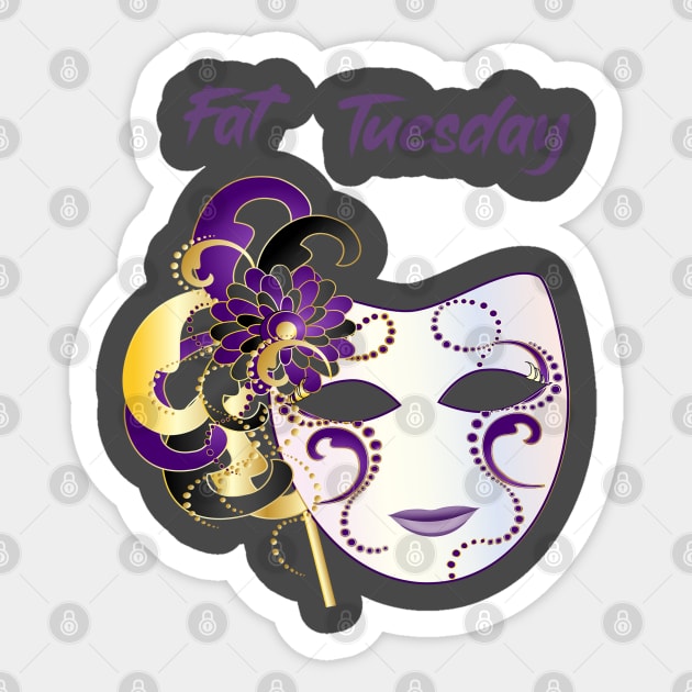 Fat Tuesday T Shirt unisex 2020 Sticker by amelsara